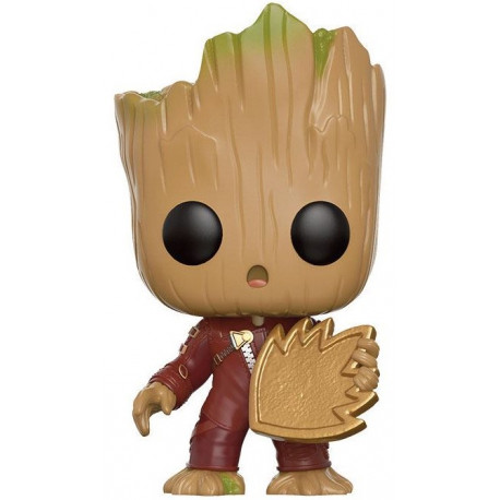 Funko Pop! Groot with Shield Guardians of the Galaxy 2