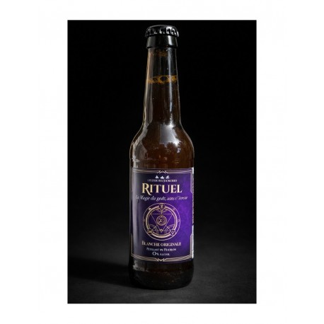 Garrafa de cerveja sem álcool Rituel Blanche Originale Harry Potter