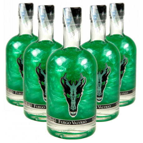 Caja 6 botellas Fuego Valyrio Juego de Tronos