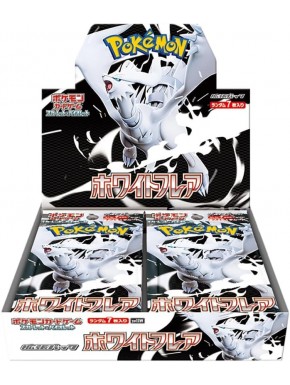 Boîte Pokémon TCG White Flare avec Reshiram