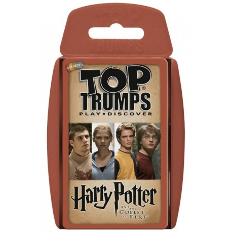 Juego de cartas Harry Potter Top Trumps El Caliz de Fuego