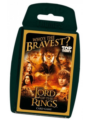 Jogo de cartas O Senhor dos Anéis Top Trumps