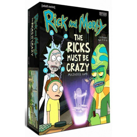 Board game of Rick & Morty Ricks Must Be Crazy