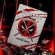 Boîte et cartes de jeu Deadpool Marvel