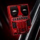 Boîte et cartes de jeu Deadpool Marvel