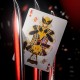 Boîte et cartes de jeu Deadpool Marvel