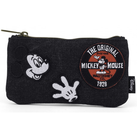 Estuche vintage de Mickey Mouse Disney Loungefly