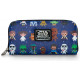 Cartera Billetera Star Wars Personajes Kawaii