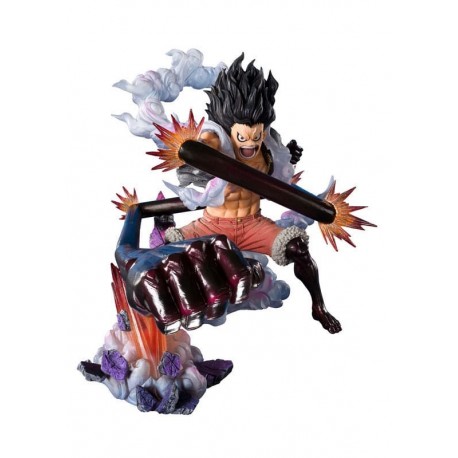 Figura de Luffy Gear 4 Snake Man de One Piece de 21 cm