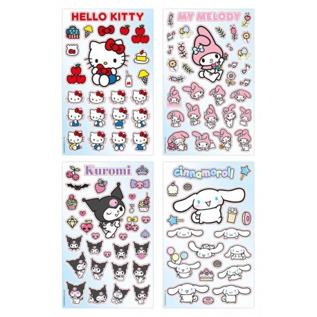Autocollants Sanrio Hello Kitty & Friends