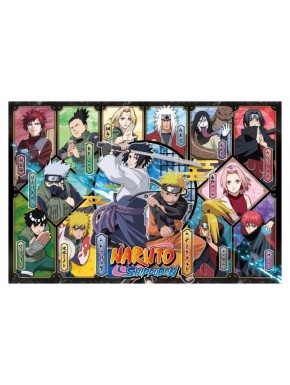 Rompecabezas de Naruto Shippuden con personajes icónicos