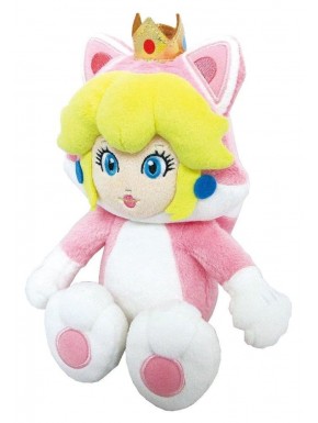 Peluche Cat Peach 22 cm de Super Mario