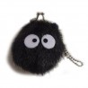 Porte-clés Porte-monnaie Peluche Mini Noiraude Totoro 8 cm