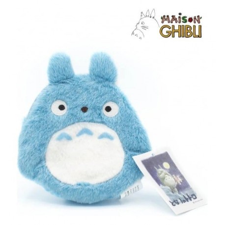 Monedero azul de Totoro con orejas y cremallera