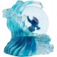 Boule à eau avec Stitch surfant de la collection Disney Showcase
