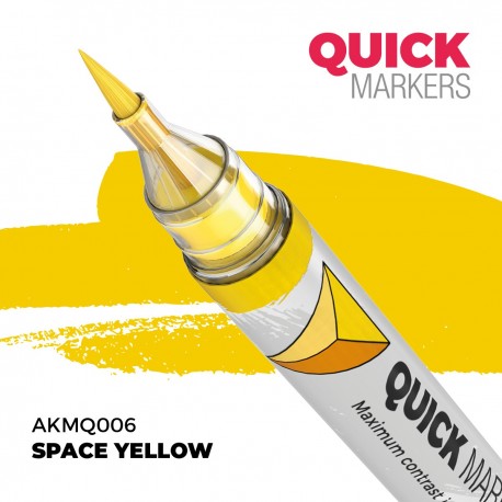 Marqueur jaune Space Yellow Quick Markers pour miniatures