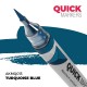 Marqueur Quick Markers Turquoise Blue de AK-Interactive