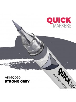 Marqueur Quick Marker Gris Foncé pour miniatures AK