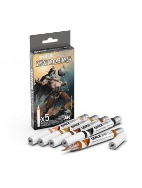 Set de QUICK MARKERS HUMANS par AK-Interactive
