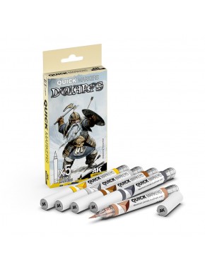 Set de Marqueurs Quick Markers Dwarfs par AK-Interactive
