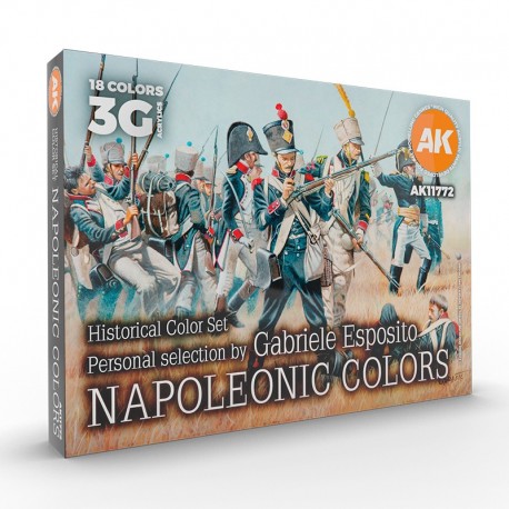 Conjunto de cores napoleônicas da AK-Interactive