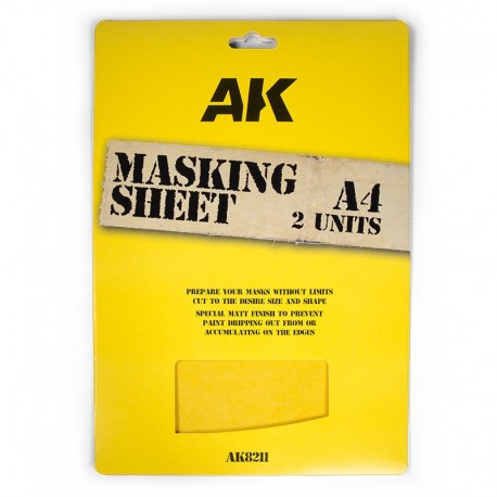 Fita de mascaramento A4 AK-Interactive
