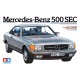 Maqueta Mercedes-Benz 500 SEC Tamiya a escala 1/24