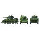 Set de tanque ligero M5A1 y figuras a escala 1/35 de Tamiya