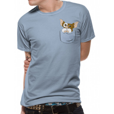 T-shirt avec Gizmo de Gremlins dans la poche
