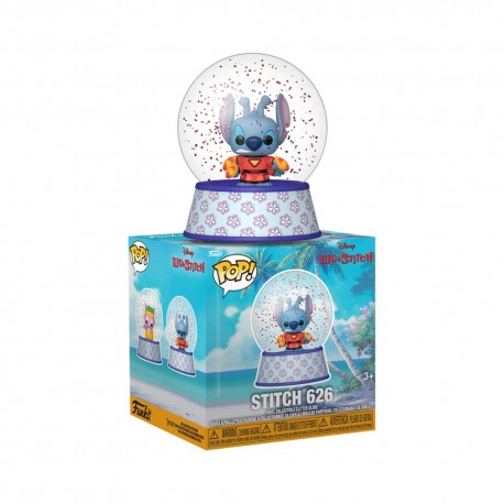 Boule à neige avec figurine de Stitch par Funko