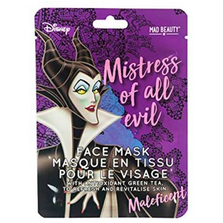 Facial mask Maleficent appear as villains Disney