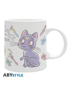 Tasse Sailor Moon avec Luna et Artemis Chibi
