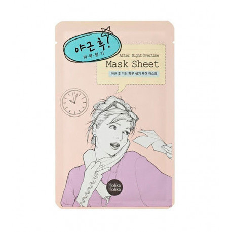 Masque pour le visage au bout de la Nuit les heures Supplémentaires HOLIKA HOLIKA