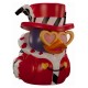 Mini figura de Valentino de Hazbin Hotel de 5 cm en PVC