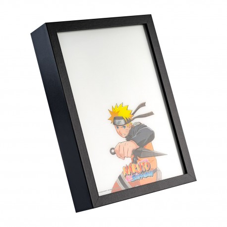 Cadre LED éclairé Naruto Shippuden avec télécommande et support