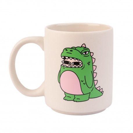 Caneca de cerâmica Ketnipz com design divertido
