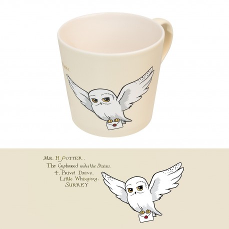 Mug en céramique Harry Potter avec Hedwig