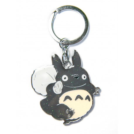 Llavero metal Totoro con saco de semillas