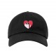 Casquette noire unisexe KETNIPZ de baseball