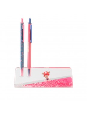 Porte-crayon acrylique One Piece avec figurine Chopper