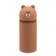 Estojo 3D de silicone de Brown de Line Friends