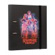 Carpeta con diseño de Stranger Things
