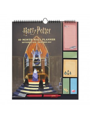Planificador mensual Harry Potter 2026/2027 con accesorios