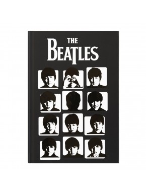 Carnet A5 The Beatles couverture rigide design emblématique