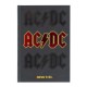 Cuaderno Premium A5 AC/DC tapa dura