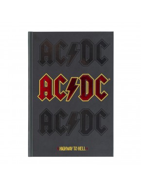 Carnet Premium A5 AC/DC couverture rigide