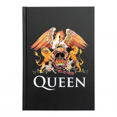 Cuaderno A5 Queen con tapa dura y diseño emblemático