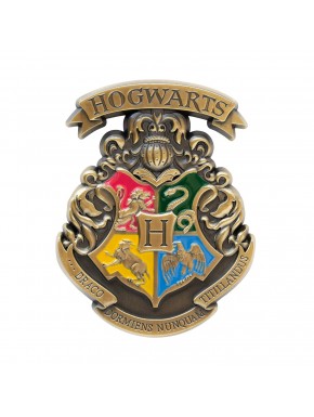 Aimant blason de Poudlard de Harry Potter avec finition émaillée