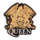 Imán con logotipo de Queen con acabado esmaltado