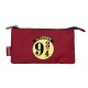 Estuche Harry Potter plataforma 9 3/4 rojo